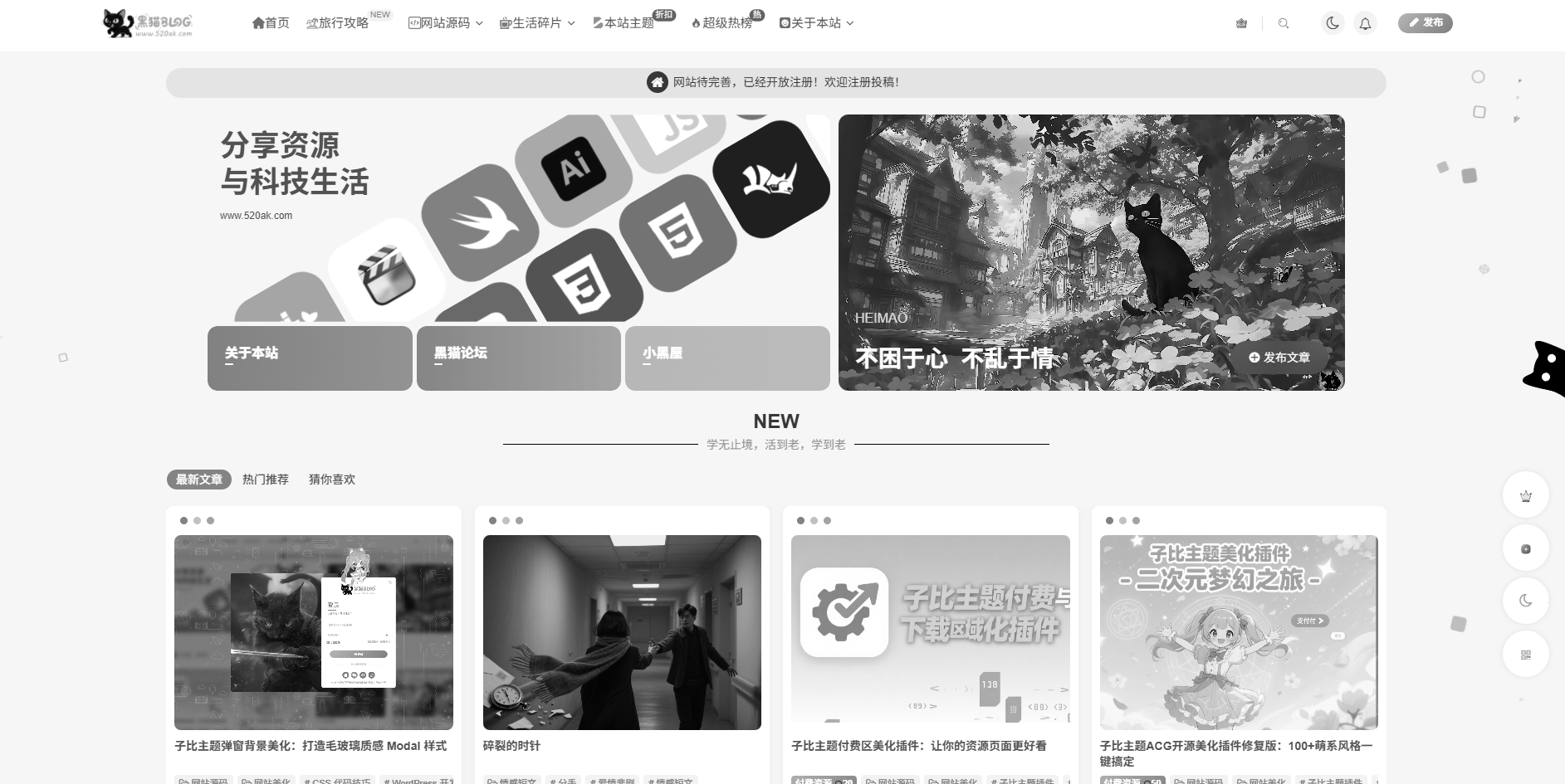 一条代码教你实现网站全局变灰