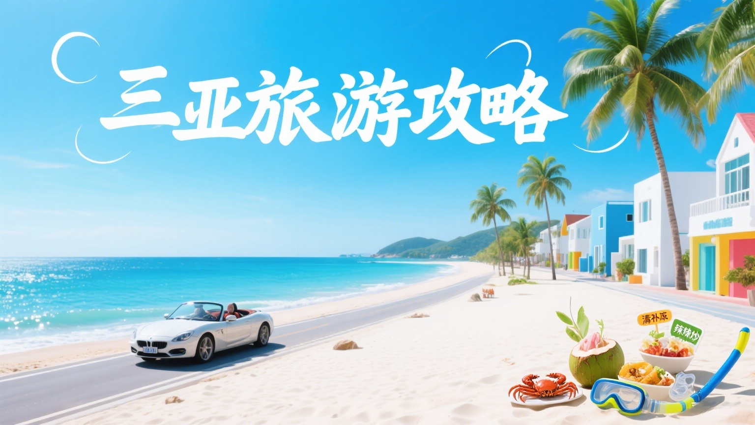 三亚旅游攻略摘要|5 天 4 晚小众玩法 + 地道美食全收录🌴