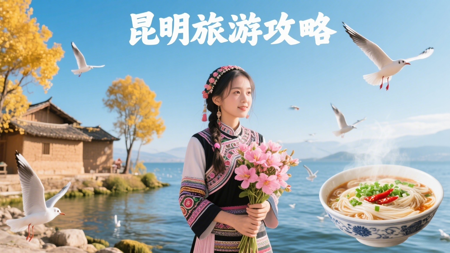 🌿昆明4天3夜保姆级攻略|避开人潮!本地人私藏的 8 个神仙角落 + 舌尖上的云南🍜🌿
