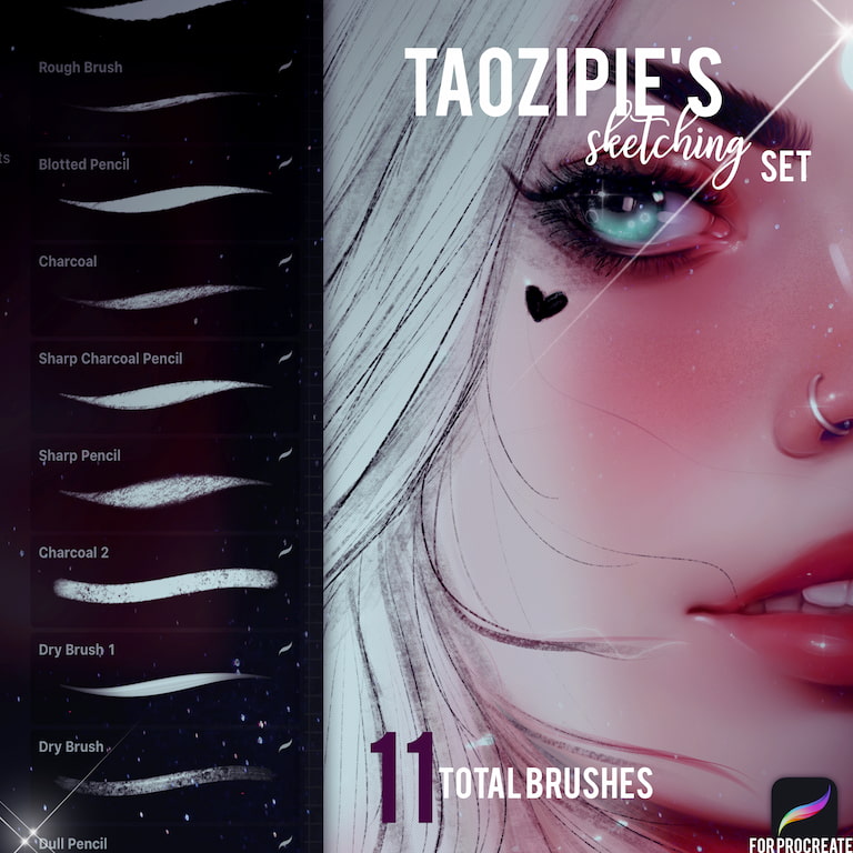 Taozipie素描笔刷