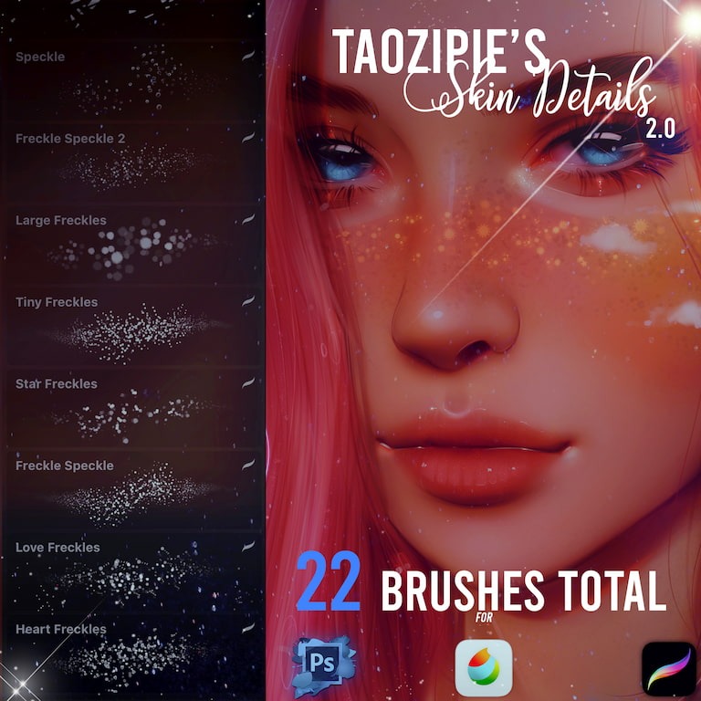 Taozipie皮肤细节2.0版
